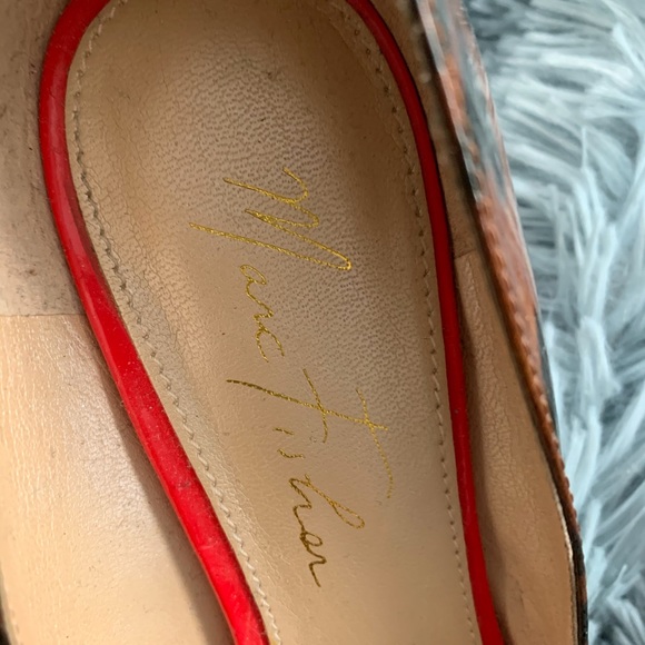 Patent leopard pumps. - Picture 2 of 6